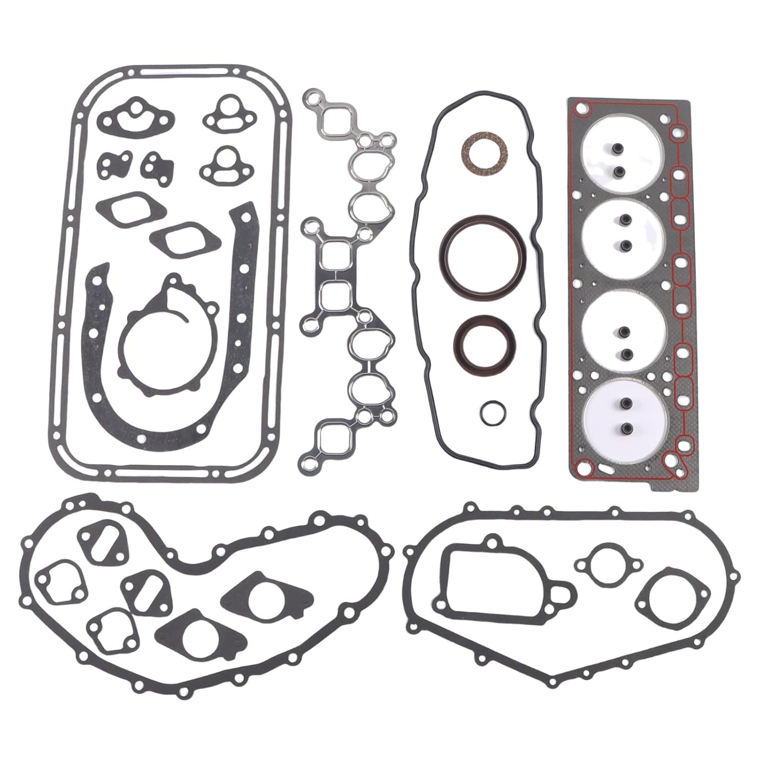 K21 K25 2.5L Full Overhaul Gasket Set for Nissan D1 D2 F1 F2 L02 Forklift TCM FG20 FG25 FG30 FG35 FHG20 FHG25 FHG30 LPG Heli HandCha Komatsu Gasoline
K21 K25 2.5L Full Overhaul Gasket Set for Nissan D1 D2 F1 F2 L02 Forklift TCM FG20 FG25 FG30 FG35 FHG20 FHG25 FHG30 LPG Heli HandCha Komatsu Gasoline