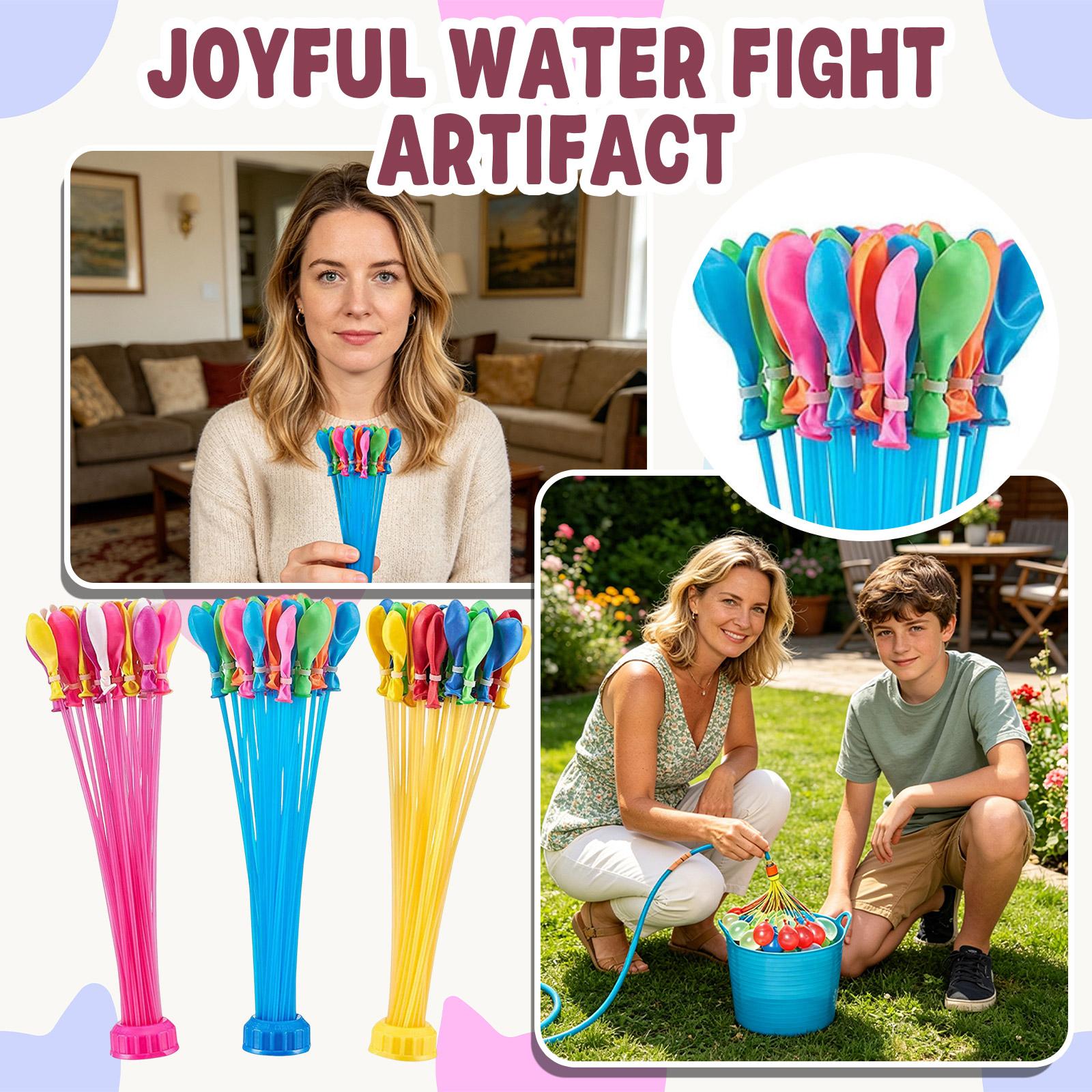 Outdoor Water Balloon Set for Kids with Multiple Balloons on Stems for Easy Filling and Quick Water Play Summer Toy One Size
Outdoor Water Balloon Set for Kids with Multiple Balloons on Stems for Easy Filling and Quick Water Play Summer Toy One Size