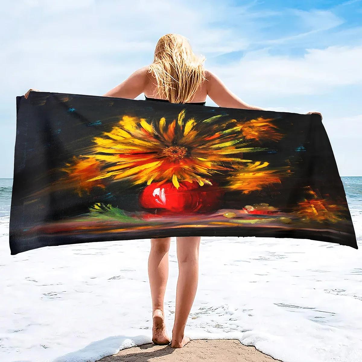 Oversized Soft Beach Towel,Flowers Extra Large Big Pool Swim Travel Towels Blanket Bulk Camping Cruise Lounge Chair Cover Gift W40*H60(CM)
Oversized Soft Beach Towel,Flowers Extra Large Big Pool Swim Travel Towels Blanket Bulk Camping Cruise Lounge Chair Cover Gift W40*H60(CM)