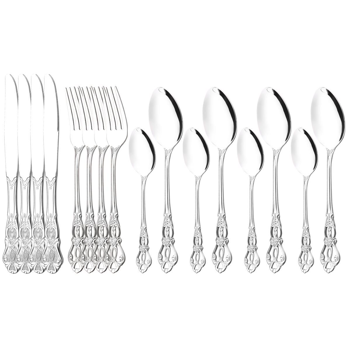 Черный набор столовых приборов высокого качества, нож, вилка, десертная ложка, набор столовых приборов, столовые приборы из нержавеющей стали, набор кухонной посуды серебряный
Черный набор столовых приборов высокого качества, нож, вилка, десертная ложка, набор столовых приборов, столовые приборы из нержавеющей стали, набор кухонной посуды серебряный