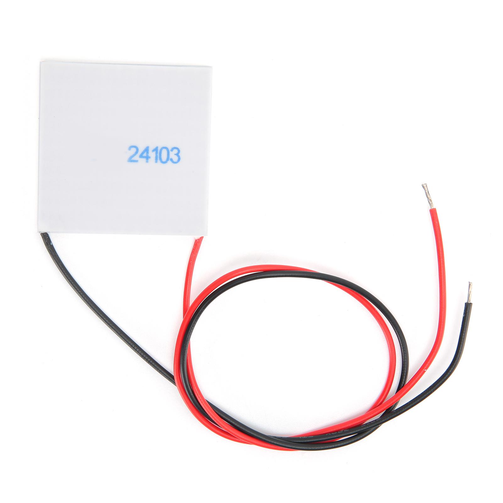 Thermoelectric Cooler Module Semiconductor Electronic Refrigeration 40x40mm TES1‑24103 24V3A
Thermoelectric Cooler Module Semiconductor Electronic Refrigeration 40x40mm TES1‑24103 24V3A