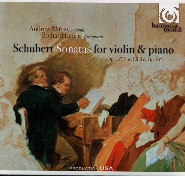 CD FRANZ SCHUBERT / ANDREW MANZE, RICH - Sonatas For Violin & Piano, Op. 137 HMU907445 Harmonia Mundi 2007 US Classical Used
CD FRANZ SCHUBERT / ANDREW MANZE, RICH - Sonatas For Violin & Piano, Op. 137 HMU907445 Harmonia Mundi 2007 US Classical Used