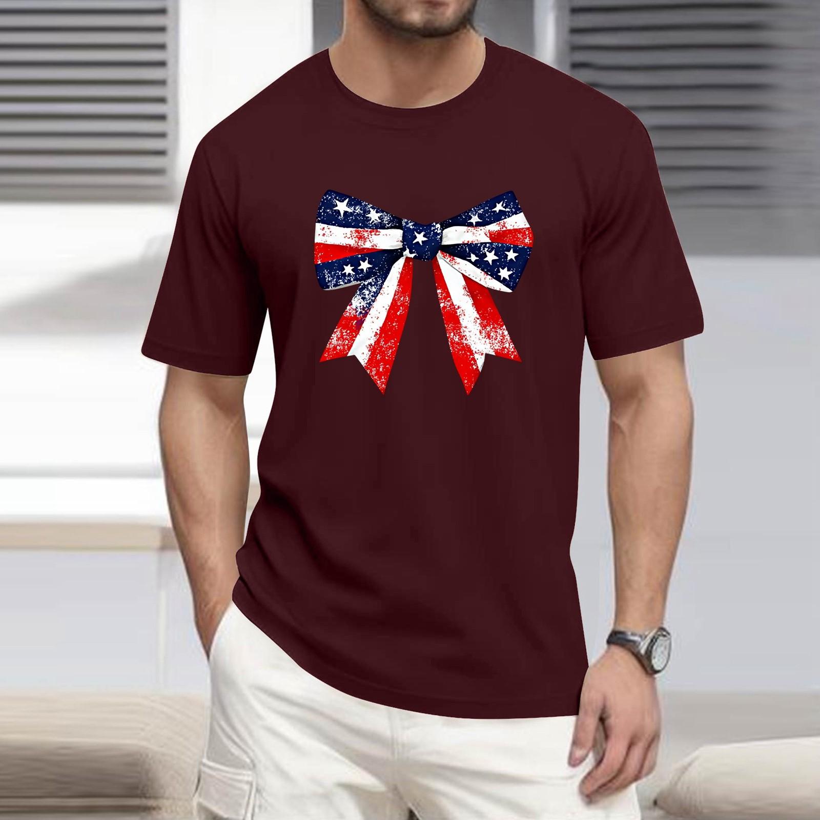 Men s T Shirt Tee Print Short Sleeve Daily Weekend Fashion Round Neck Top XXL винний
Men s T Shirt Tee Print Short Sleeve Daily Weekend Fashion Round Neck Top XXL винний