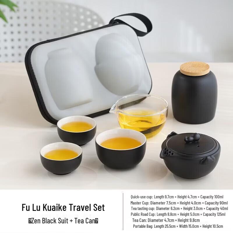 Wenxi Fulu Portable Crystal Tea Set
Wenxi Fulu Portable Crystal Tea Set