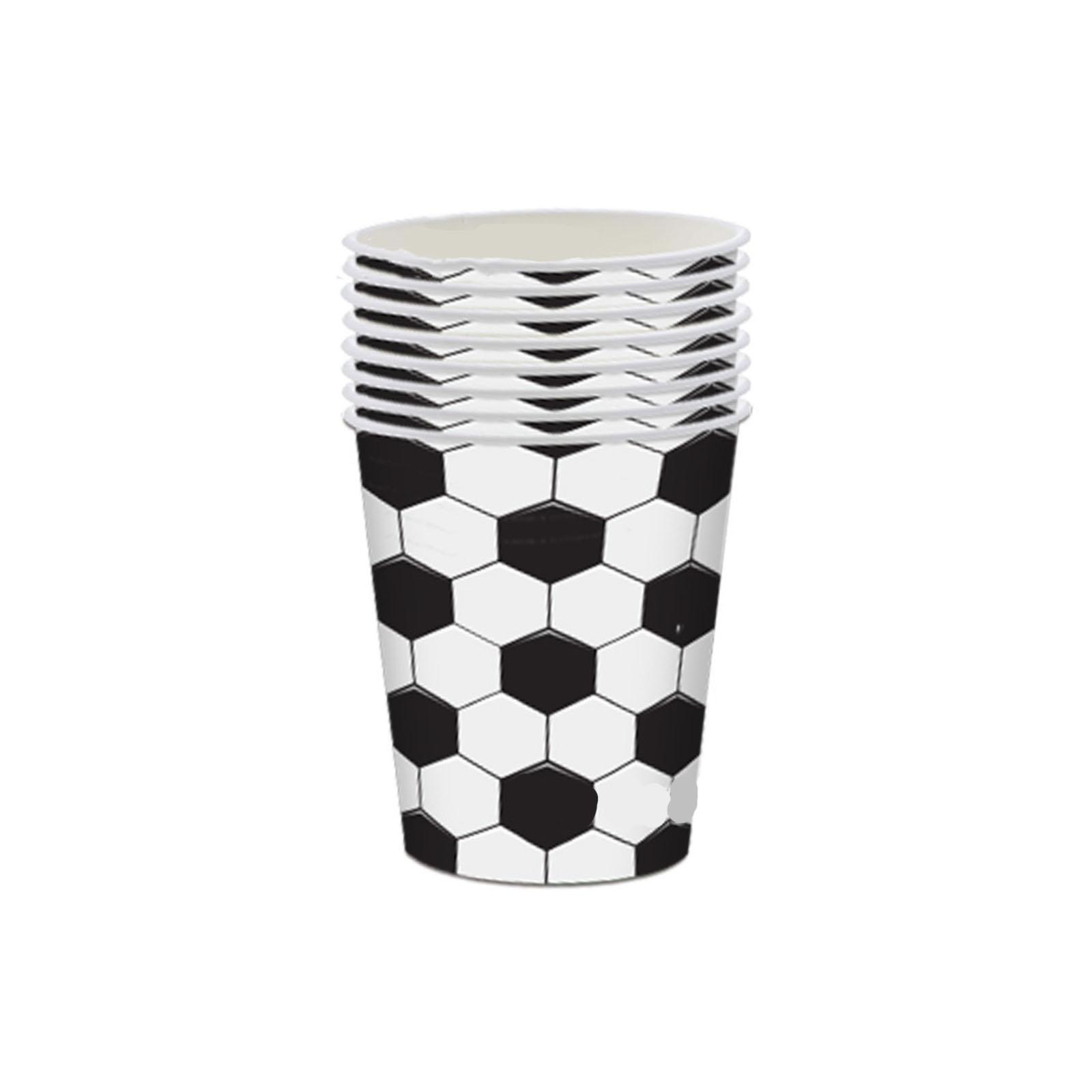 Disposable Paper Cups Soccer Ball Pattern Party Supplies Tableware Set Suitable for Sports Events Birthday Gatherings and Outdoor Activities One Size
Disposable Paper Cups Soccer Ball Pattern Party Supplies Tableware Set Suitable for Sports Events Birthday Gatherings and Outdoor Activities One Size