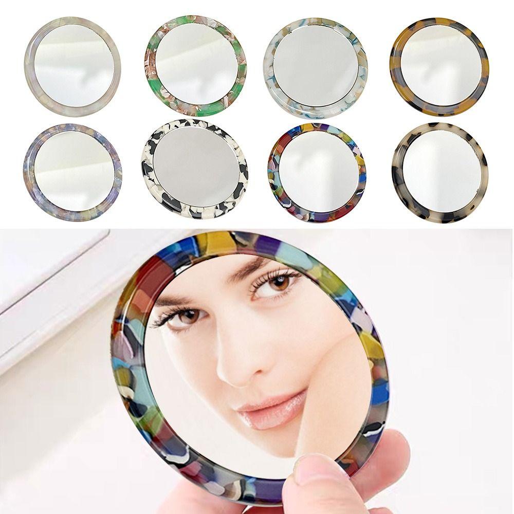 Portable Cosmetic Vanity Mirror Round Beauty Mirrors Girl Lady Gift Acetate Makeup Mirror
Portable Cosmetic Vanity Mirror Round Beauty Mirrors Girl Lady Gift Acetate Makeup Mirror