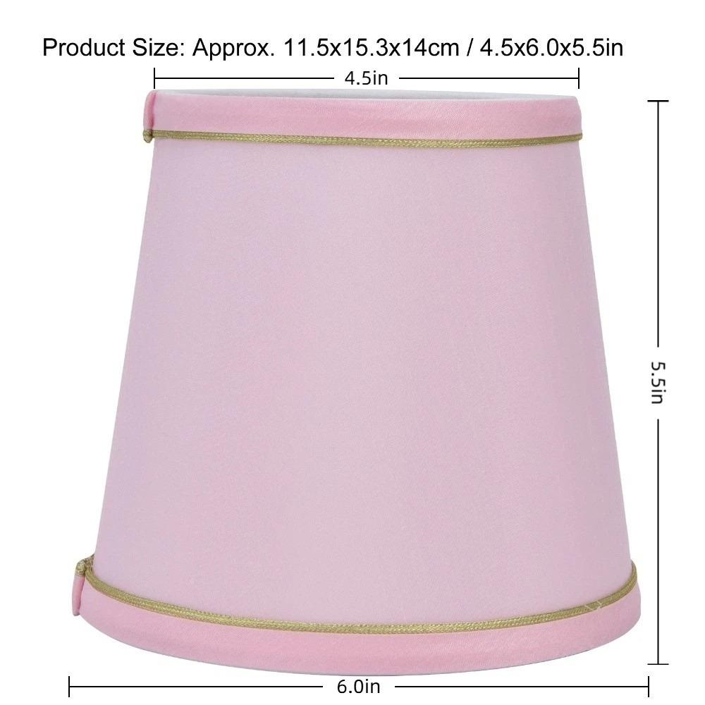 2PCS Fabric Lampshade 5.5 inch Height Wall Lamp Shade Simple Lamp Shade Indoor Lamp рожевий
2PCS Fabric Lampshade 5.5 inch Height Wall Lamp Shade Simple Lamp Shade Indoor Lamp рожевий