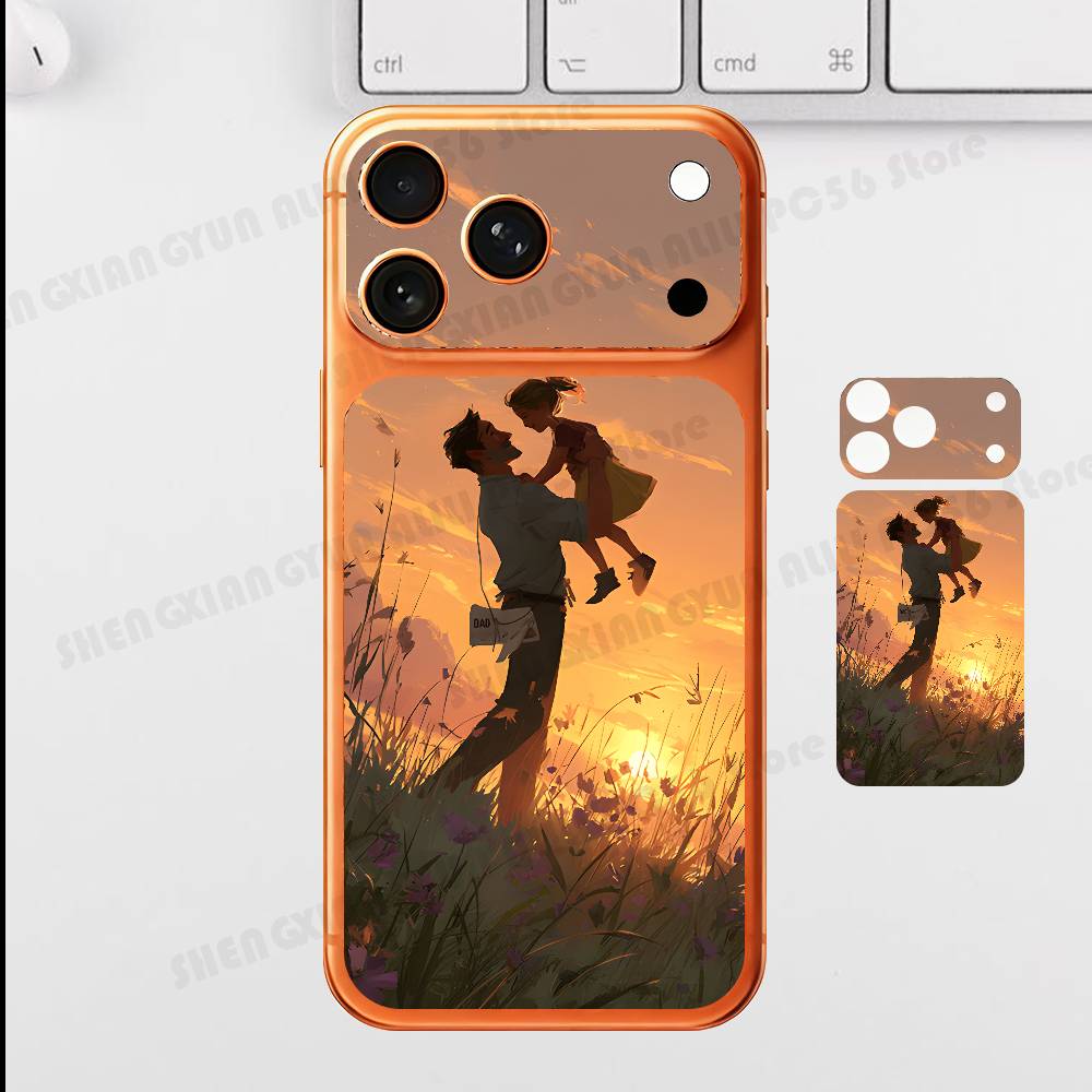 Father and Daughter Plain Decal Skin For IPhone17 Pro ProMax Back Film Cover Wrap Anti-scratch Durable Sticker iPhone17promax
Father and Daughter Plain Decal Skin For IPhone17 Pro ProMax Back Film Cover Wrap Anti-scratch Durable Sticker iPhone17promax