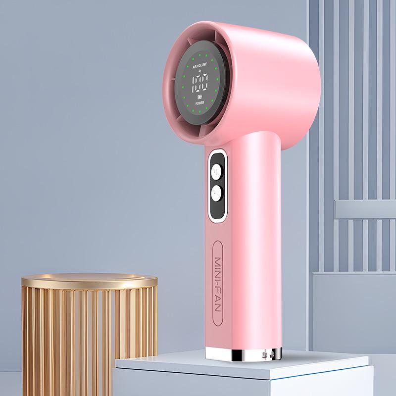 2026 Handheld Fan S2: Portable USB Fan with 100-Speed Digital Display for Office & Outdoor Use Single unit рожевий
2026 Handheld Fan S2: Portable USB Fan with 100-Speed Digital Display for Office & Outdoor Use Single unit рожевий
