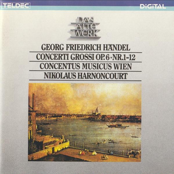 CD GEORG FRIEDRICH HNDEL NIKOLAUS H Concerti Grossi Op. 6 Nr. 112 835603ZB Teldec 1984 Germany Classical Used
CD GEORG FRIEDRICH HNDEL NIKOLAUS H Concerti Grossi Op. 6 Nr. 112 835603ZB Teldec 1984 Germany Classical Used