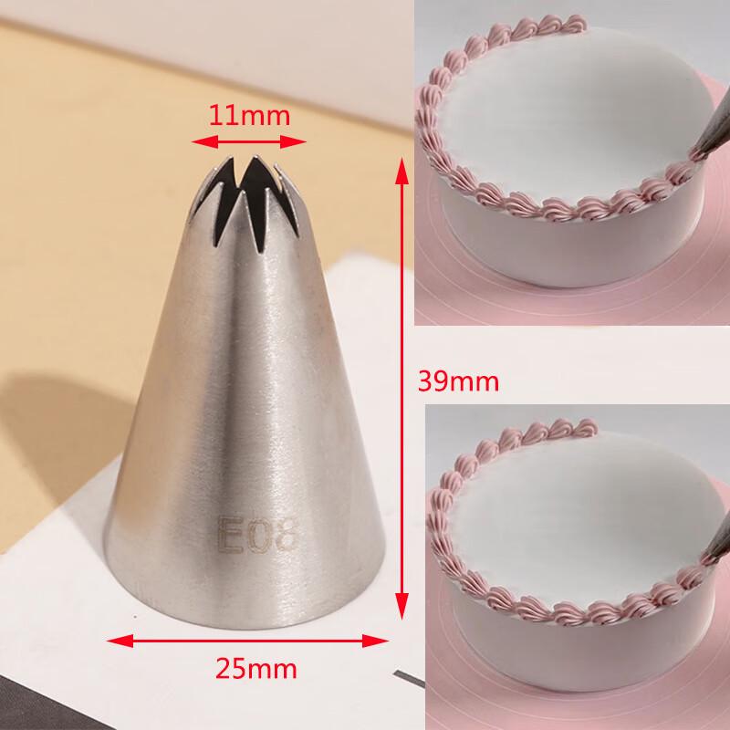 Жаоран Большая Зубчатая Ракушечная Кружевная Насадка E08
Жаоран Большая Зубчатая Ракушечная Кружевная Насадка E08