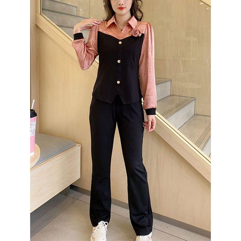 2025 Spring Fashion Slimming Patchwork Two-Piece Top and Casual Pants Set M (85-100 Jin)
2025 Spring Fashion Slimming Patchwork Two-Piece Top and Casual Pants Set M (85-100 Jin)