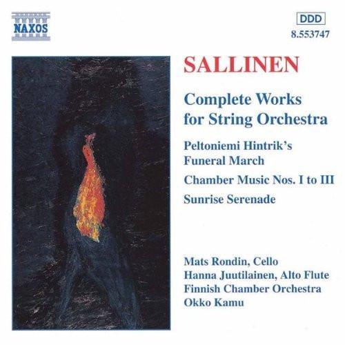 CD AULIS SALLINEN, MATS RONDIN, HANNA - Complete Works For String Orchestra 8553747 Naxos 1996 Japan Classical Used
CD AULIS SALLINEN, MATS RONDIN, HANNA - Complete Works For String Orchestra 8553747 Naxos 1996 Japan Classical Used