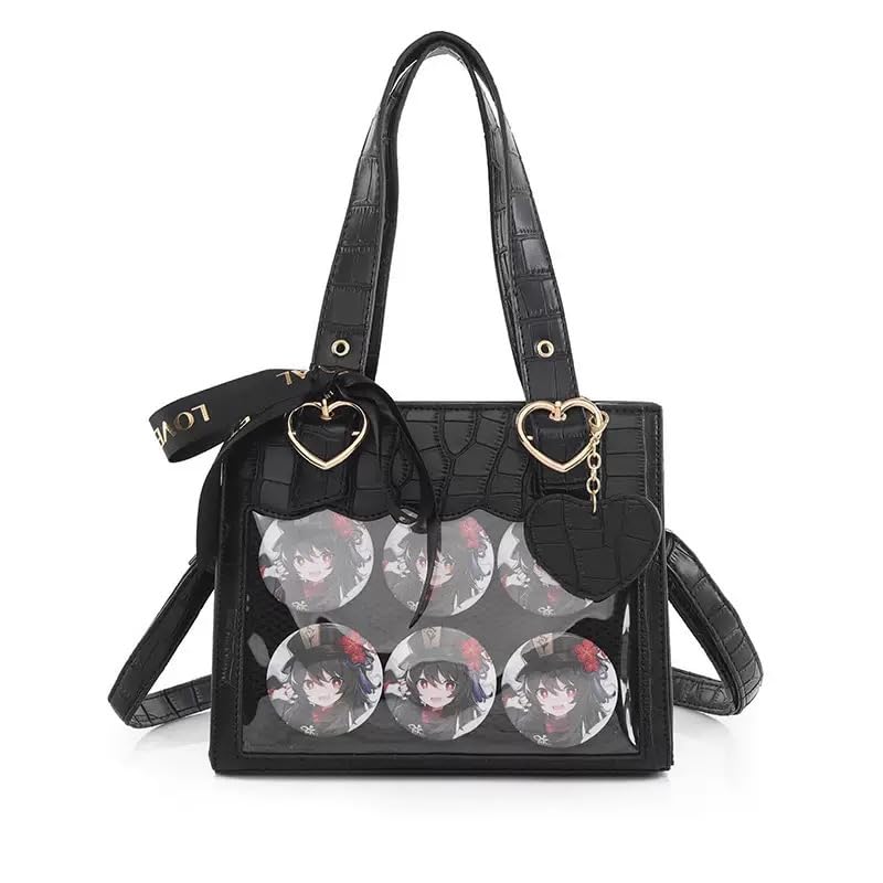 Jan étoile Ita Bag, Heart Design, Simple, Cute, Small, Women s Handbag, Girls , Everyday Use, Cute, Stylish (Black)
Jan étoile Ita Bag, Heart Design, Simple, Cute, Small, Women s Handbag, Girls , Everyday Use, Cute, Stylish (Black)