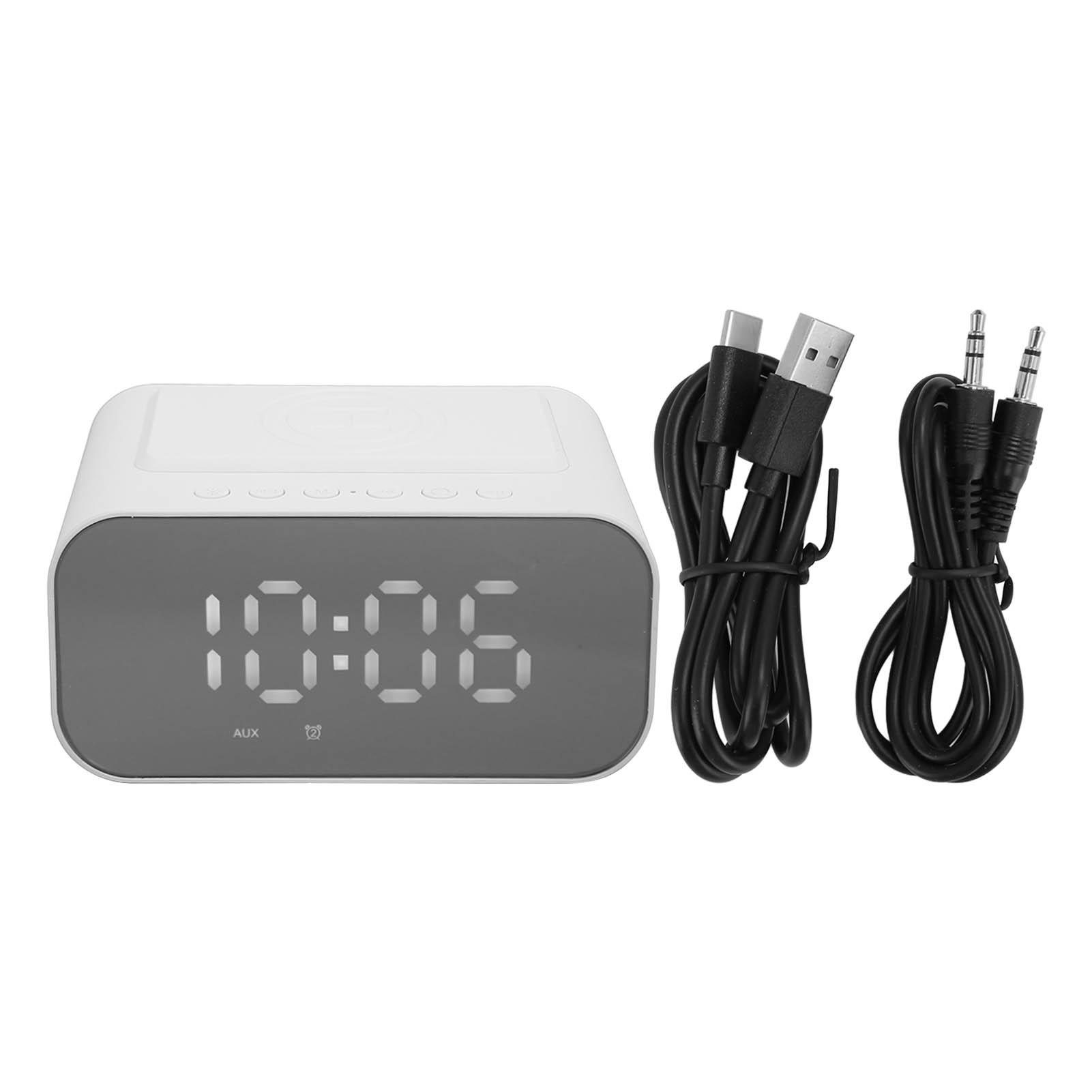 Wireless Charging Bluetooth Speaker Multifunction 15W Fast Charging FM Radio Sleeping Timer Dual білий
Wireless Charging Bluetooth Speaker Multifunction 15W Fast Charging FM Radio Sleeping Timer Dual білий