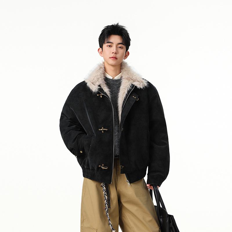 2025 American Style Men s Winter Leather Jacket with Airplane Buckle & Cotton Padding Medium чорний
2025 American Style Men s Winter Leather Jacket with Airplane Buckle & Cotton Padding Medium чорний