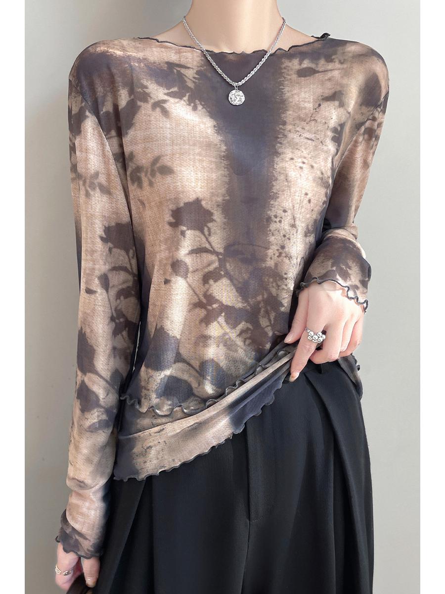 Женская футболка с круглым вырезом, свободного кроя, с длинным рукавом, с принтом бабочек - Модная и стильная одежда для дома XL 130-145 jin
Женская футболка с круглым вырезом, свободного кроя, с длинным рукавом, с принтом бабочек - Модная и стильная одежда для дома XL 130-145 jin