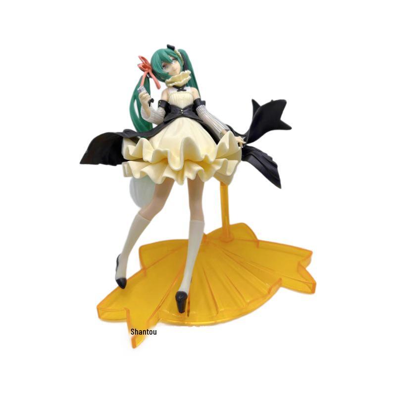 Hatsune Miku Anime Figurine - 2D Singing Artist Desktop Ornament Model. Singing Artist Miku (White Base) - 18cm
Hatsune Miku Anime Figurine - 2D Singing Artist Desktop Ornament Model. Singing Artist Miku (White Base) - 18cm