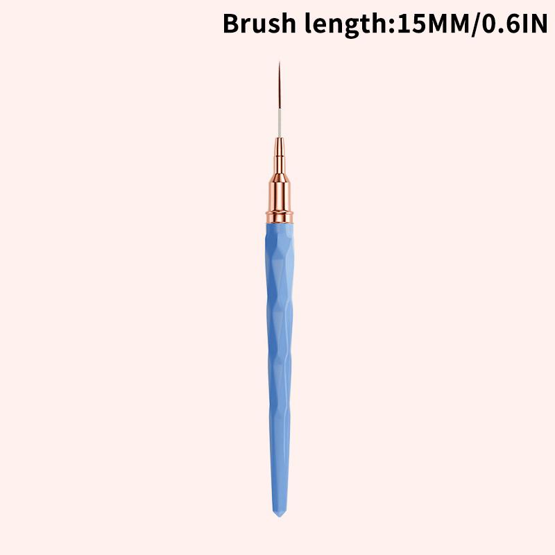 Nails Art Liner Brushes Elongated Lines Striping Drawing Painting 7/9/11/15/25Mm Nail Design Pen Professional Manicure Tool 15MM синій
Nails Art Liner Brushes Elongated Lines Striping Drawing Painting 7/9/11/15/25Mm Nail Design Pen Professional Manicure Tool 15MM синій