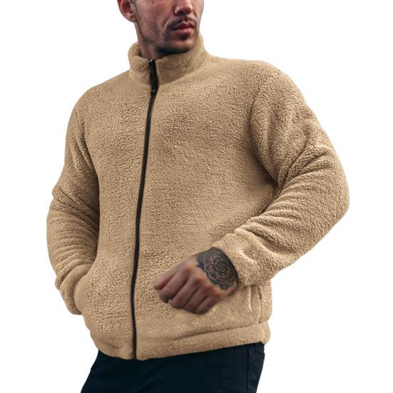 Мужское зимнее пальто с воротником-стойкой и длинным рукавом, однотонная утолщенная плюшевая куртка с M хаки
Мужское зимнее пальто с воротником-стойкой и длинным рукавом, однотонная утолщенная плюшевая куртка с M хаки