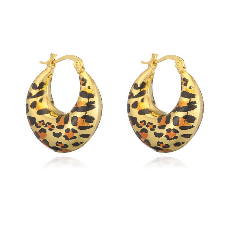 HECHENG Retro Style Leopard Snake Pattern Simple Golden Retro Earrings Women s Luxury Zircon Gift 1 Pair Other
HECHENG Retro Style Leopard Snake Pattern Simple Golden Retro Earrings Women s Luxury Zircon Gift 1 Pair Other