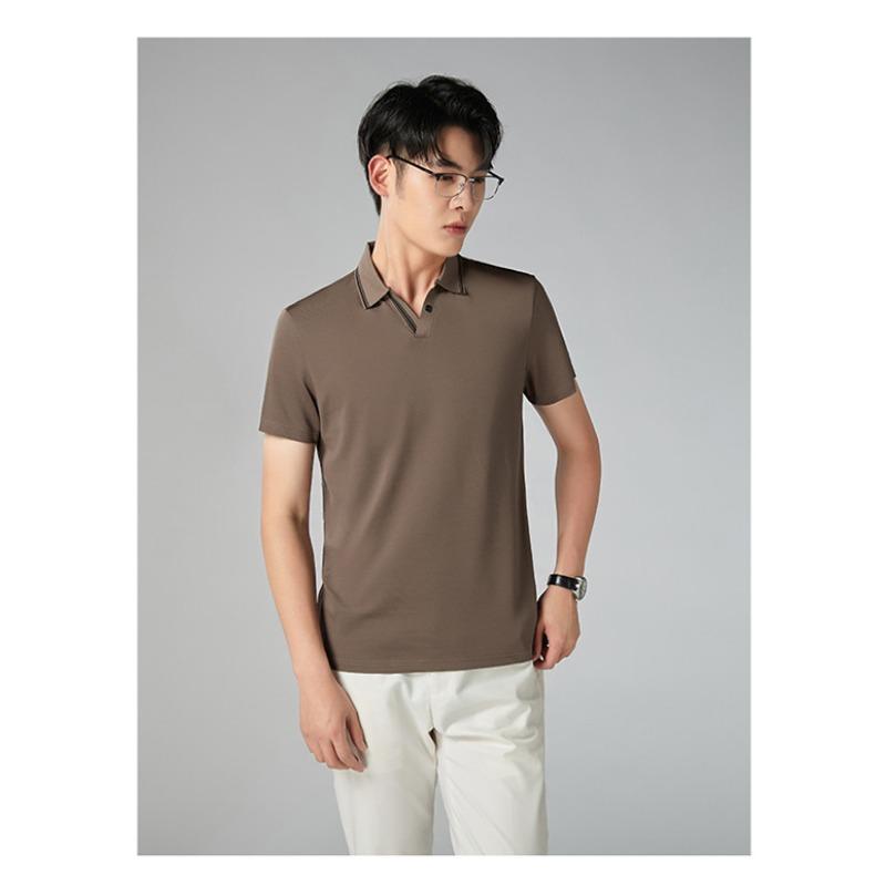 Новая летняя футболка-поло с тремя доказательствами, однотонная футболка, деловая повседневная мужская одежда 4XL коричневый
Новая летняя футболка-поло с тремя доказательствами, однотонная футболка, деловая повседневная мужская одежда 4XL коричневый