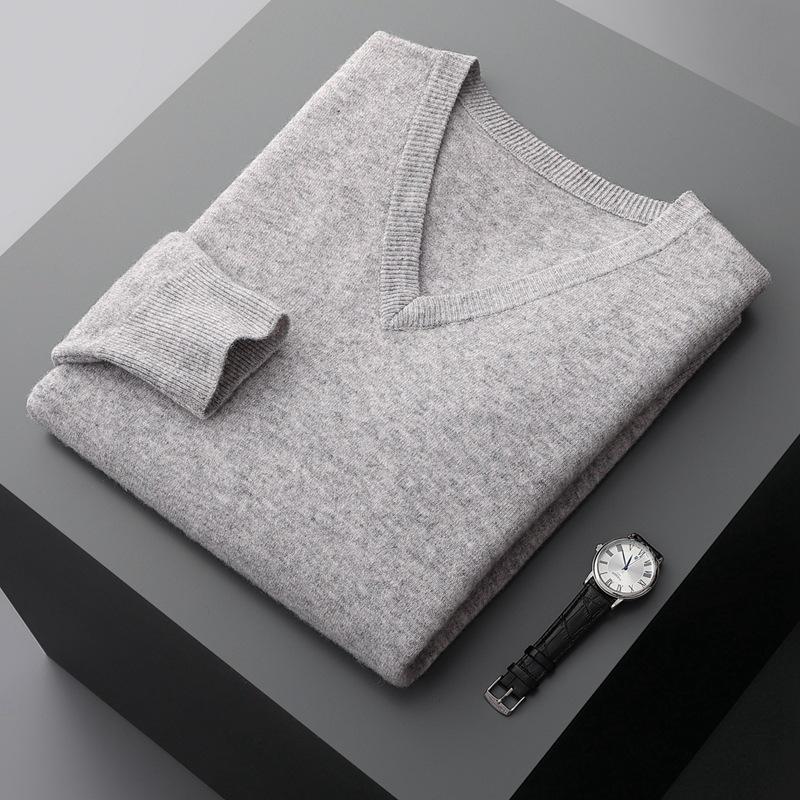 Men s V-Neck 100% Pure Wool Lightweight Sweater - Ideal for Spring & Autumn Business Casual Wear M світло-сірий колір
Men s V-Neck 100% Pure Wool Lightweight Sweater - Ideal for Spring & Autumn Business Casual Wear M світло-сірий колір