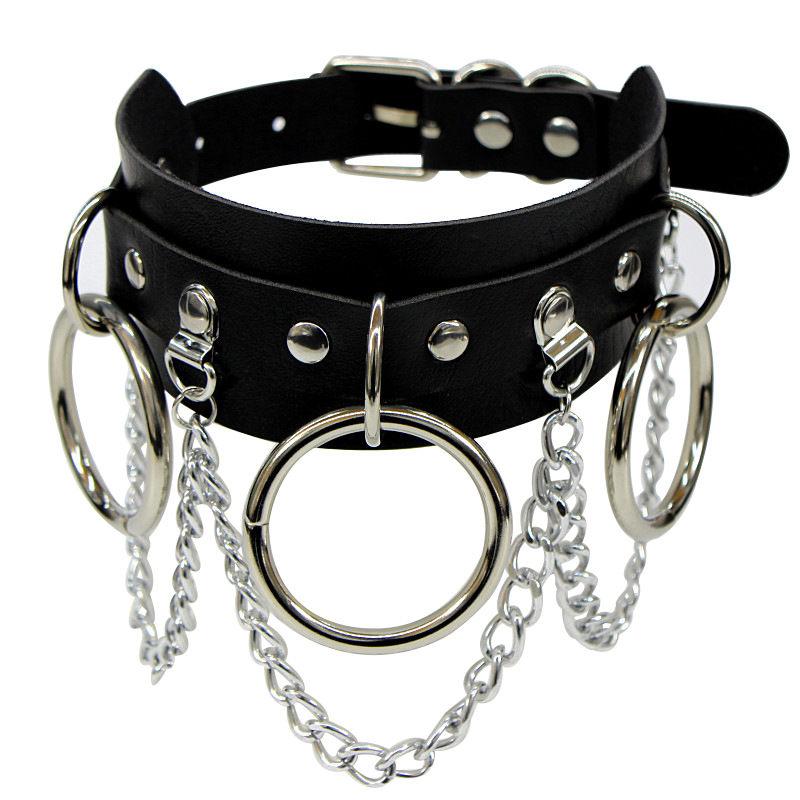Stainless Steel Pu Leather Choker Necklace Pendant Collar For Women Goth Punk Chain Sexy Chocker Necklaces Bondage Gift
Stainless Steel Pu Leather Choker Necklace Pendant Collar For Women Goth Punk Chain Sexy Chocker Necklaces Bondage Gift