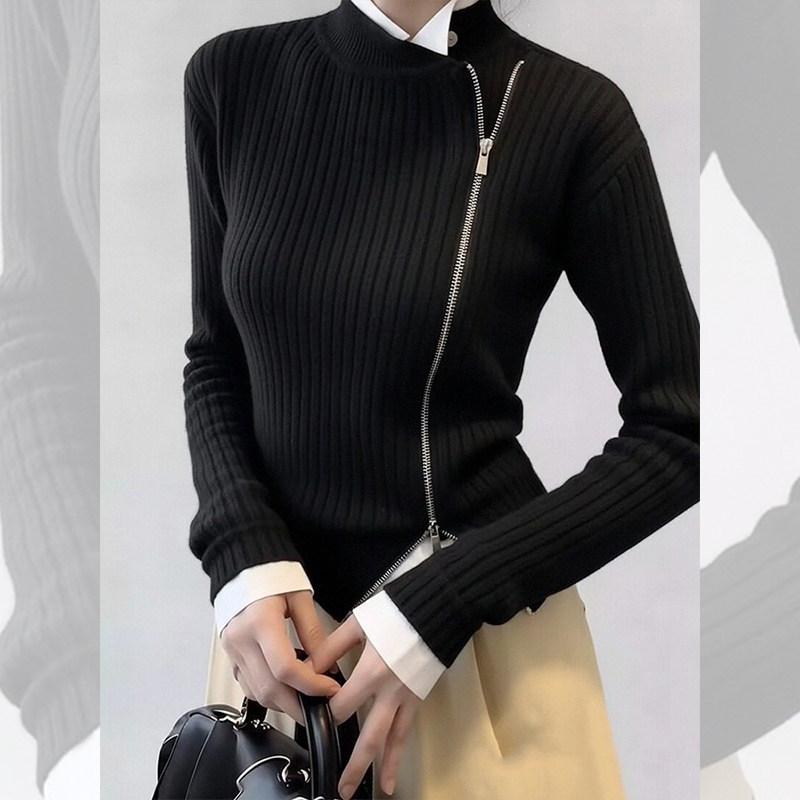 Light Gray High Neck Side Zip Ribbed Knit Faux Two-Piece Women s Top with Unique 2026 Spring Design One Size чорний
Light Gray High Neck Side Zip Ribbed Knit Faux Two-Piece Women s Top with Unique 2026 Spring Design One Size чорний