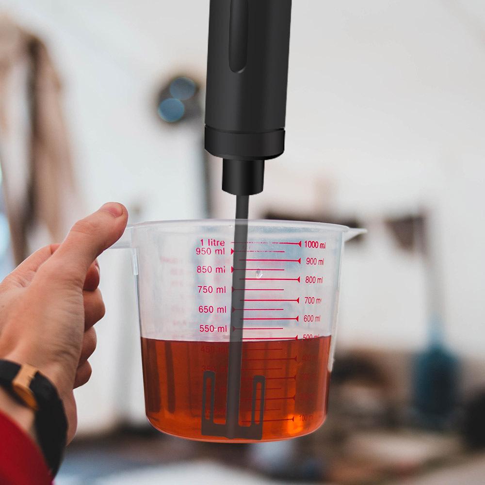 Foldable Electric Epoxy Resin Mixer Handheld Resin Stirrer with Adjustable Speed Black
Foldable Electric Epoxy Resin Mixer Handheld Resin Stirrer with Adjustable Speed Black