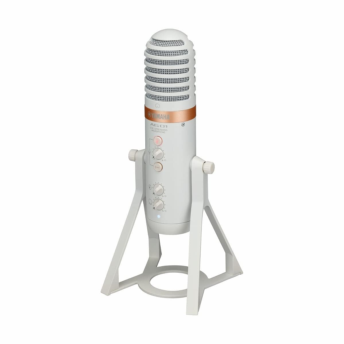YAMAHA Live Streaming Microphone Integrated Microphone USB Microphone White AG01 W
YAMAHA Live Streaming Microphone Integrated Microphone USB Microphone White AG01 W
