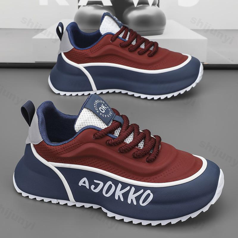 Fashion Men s Fashion Trend Color Blocked Design Casual Thick Soled Sports Shoes Low Top Breathable Comfortable Non Slip Chunky sneakers 39 красный
Fashion Men s Fashion Trend Color Blocked Design Casual Thick Soled Sports Shoes Low Top Breathable Comfortable Non Slip Chunky sneakers 39 красный
