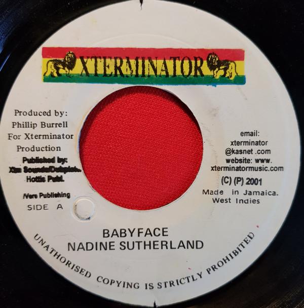 7inch Record NADINE SUTHERLAND - Babyface NONE XTerminator 2001 Jamaica Reggae, Ska & Dub Used
7inch Record NADINE SUTHERLAND - Babyface NONE XTerminator 2001 Jamaica Reggae, Ska & Dub Used