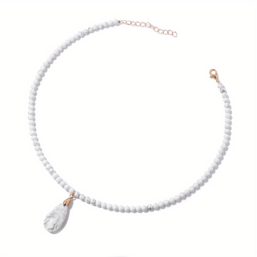 Faceted Water Drop Natural Stone Pendent Necklace Lapis Lazuli Amethysts Tiger Eye Stone 4mm Beads Choker Necklace For Women Men
Faceted Water Drop Natural Stone Pendent Necklace Lapis Lazuli Amethysts Tiger Eye Stone 4mm Beads Choker Necklace For Women Men