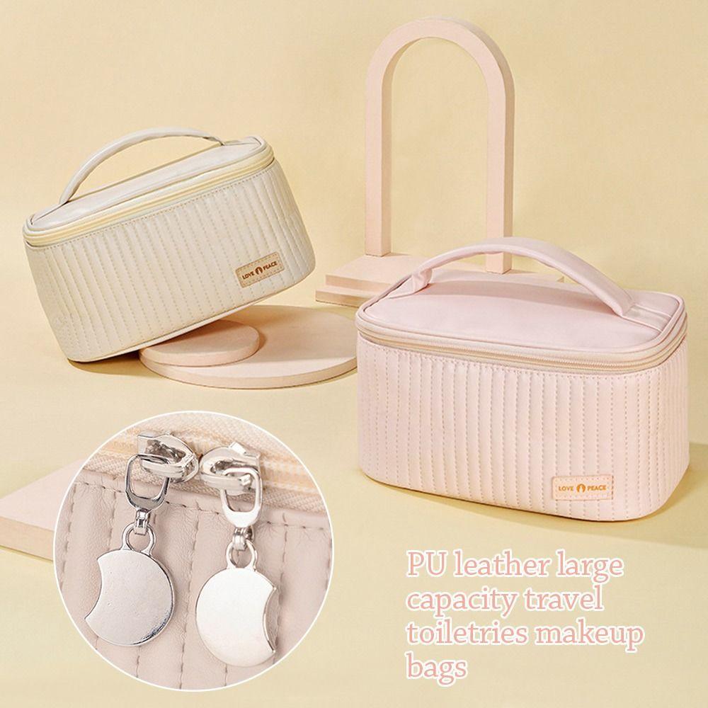 Waterproof Cosmetic Bag Large-Capacity Makeup Pouch Portable Storage Bag Home Office
Waterproof Cosmetic Bag Large-Capacity Makeup Pouch Portable Storage Bag Home Office