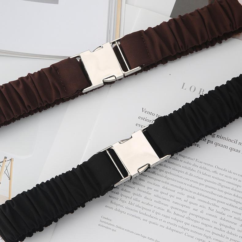 Women S Elastic Wide Belt Fashion Suit Waist Seal Shirt Dress Fabric Belt Elastic And Simple
Women S Elastic Wide Belt Fashion Suit Waist Seal Shirt Dress Fabric Belt Elastic And Simple