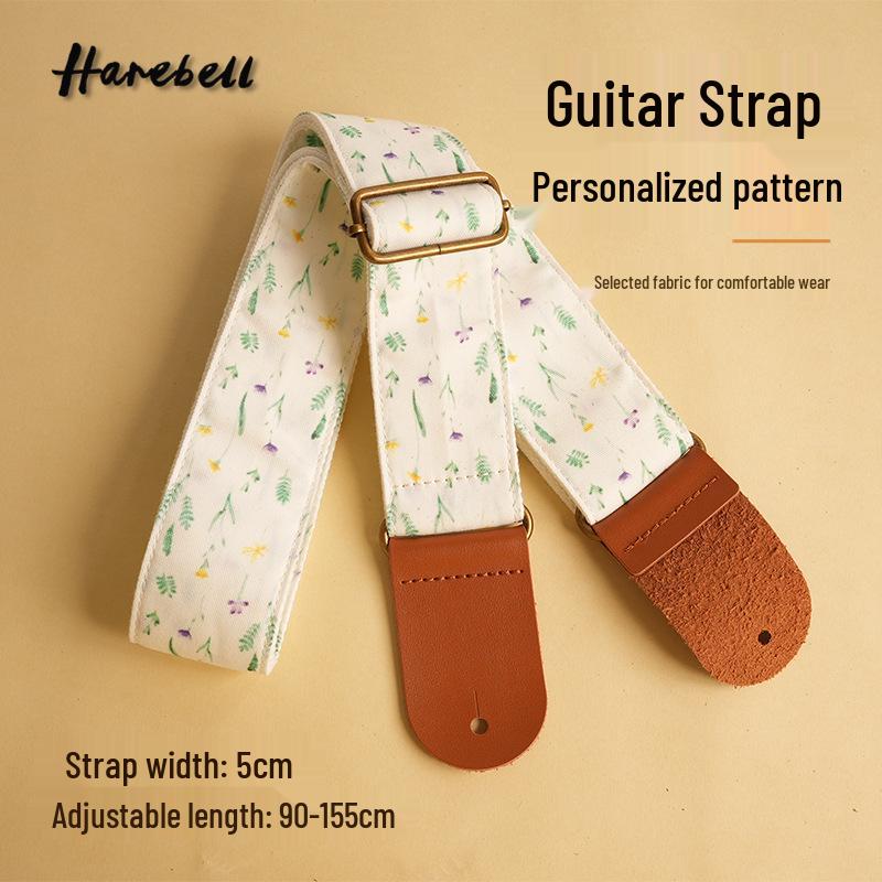 Floral Bird Print Guitar Strap with Adjustable Buckle 90-155 cm
Floral Bird Print Guitar Strap with Adjustable Buckle 90-155 cm