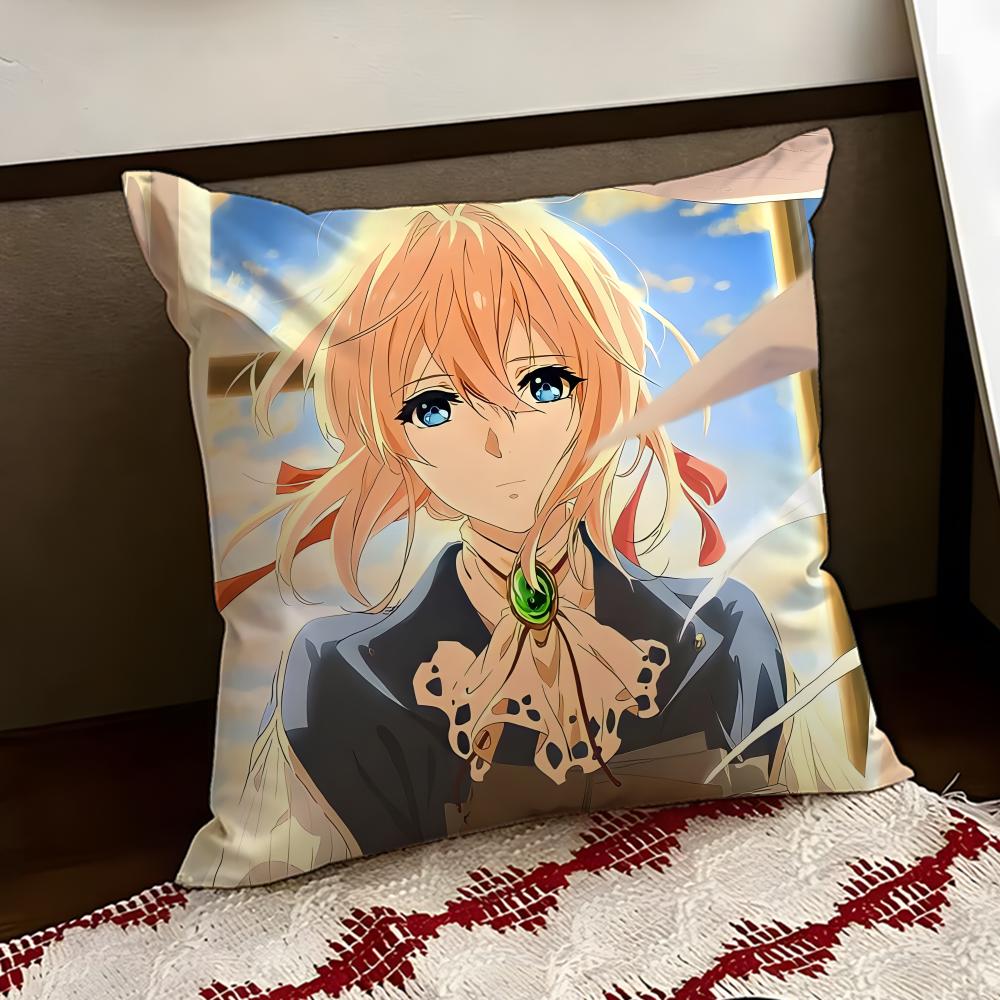 VViolet EEvergarden Cushion Cover Reversible Soft Durable Pillow Cover Home Car MultiScene Use for Daily Comfort 30X30cm
VViolet EEvergarden Cushion Cover Reversible Soft Durable Pillow Cover Home Car MultiScene Use for Daily Comfort 30X30cm