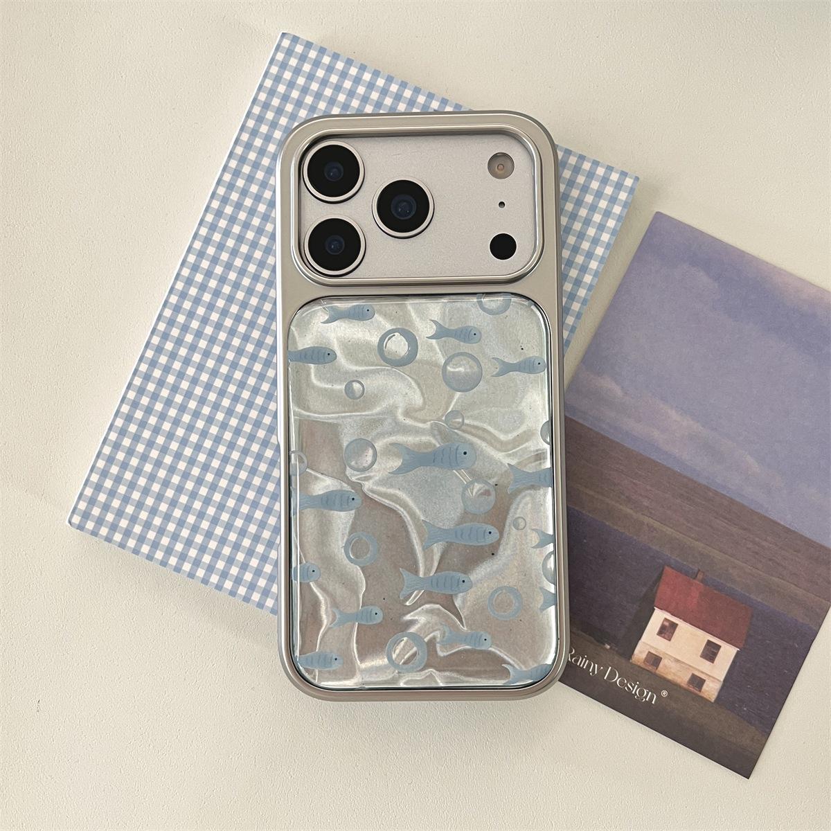 Electroplated Bubble Fish iPhone 14/13 Pro Max Drop-Proof Full Coverage Case iPhone 17 Pro Max
Electroplated Bubble Fish iPhone 14/13 Pro Max Drop-Proof Full Coverage Case iPhone 17 Pro Max