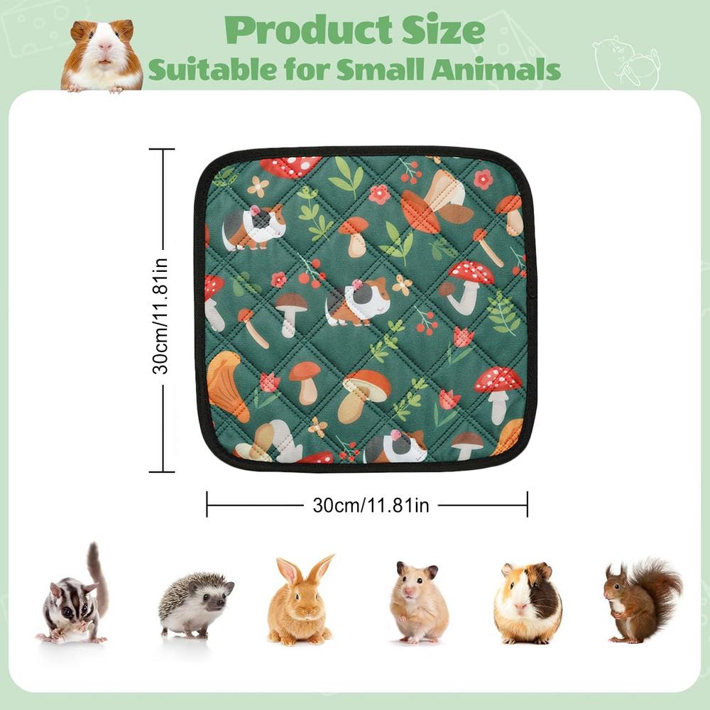 Small Pet Mat Absorbent And Leak-proof Pet Urine Pad Reusable Hamster Kennel Mat Guinea Pig Chinchilla Rabbits Bedding Mat
Small Pet Mat Absorbent And Leak-proof Pet Urine Pad Reusable Hamster Kennel Mat Guinea Pig Chinchilla Rabbits Bedding Mat