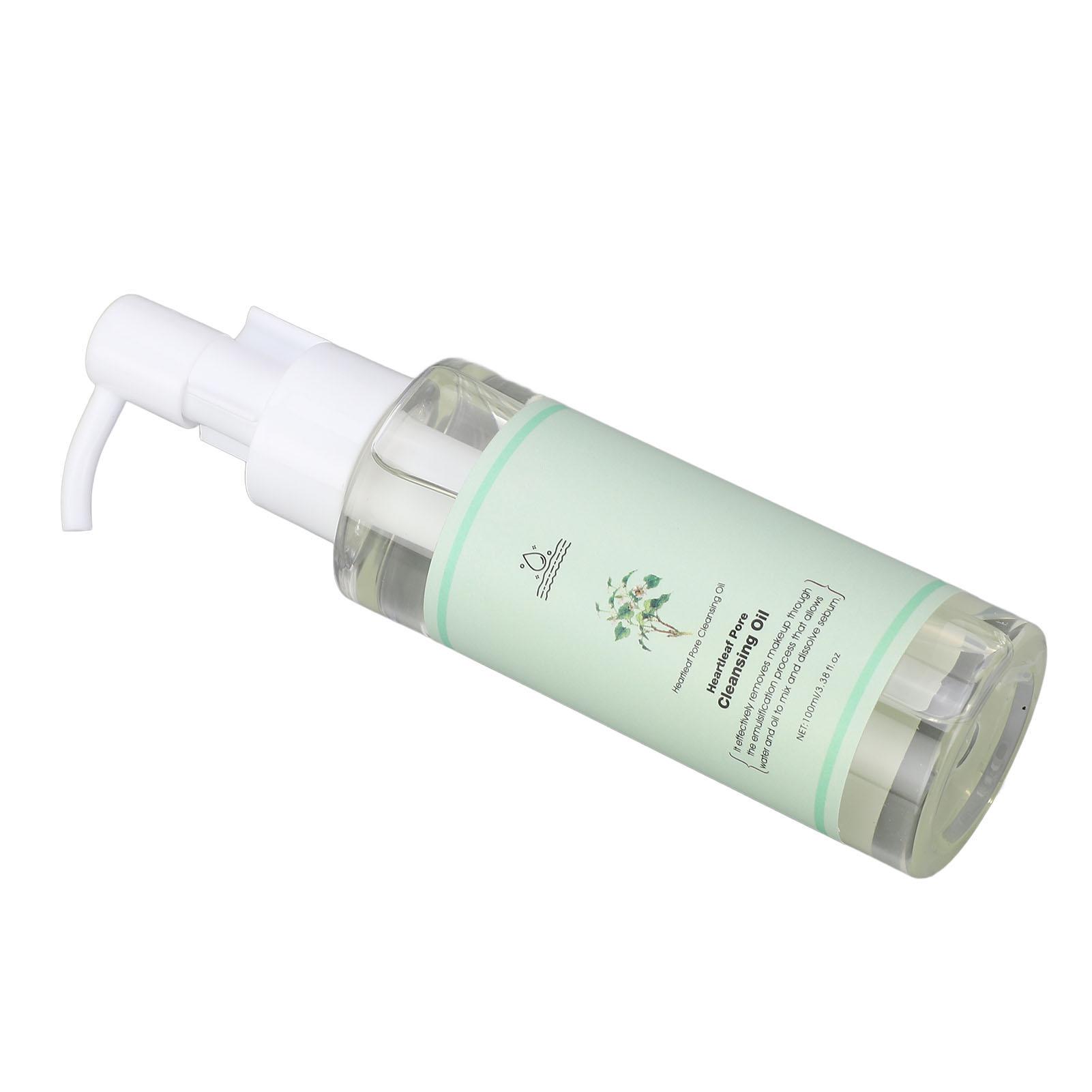 100ml Heartleaf Pore Cleansing Oil Gentle Cleansing Non Irritating Makeup Remover Oil for Women
100ml Heartleaf Pore Cleansing Oil Gentle Cleansing Non Irritating Makeup Remover Oil for Women