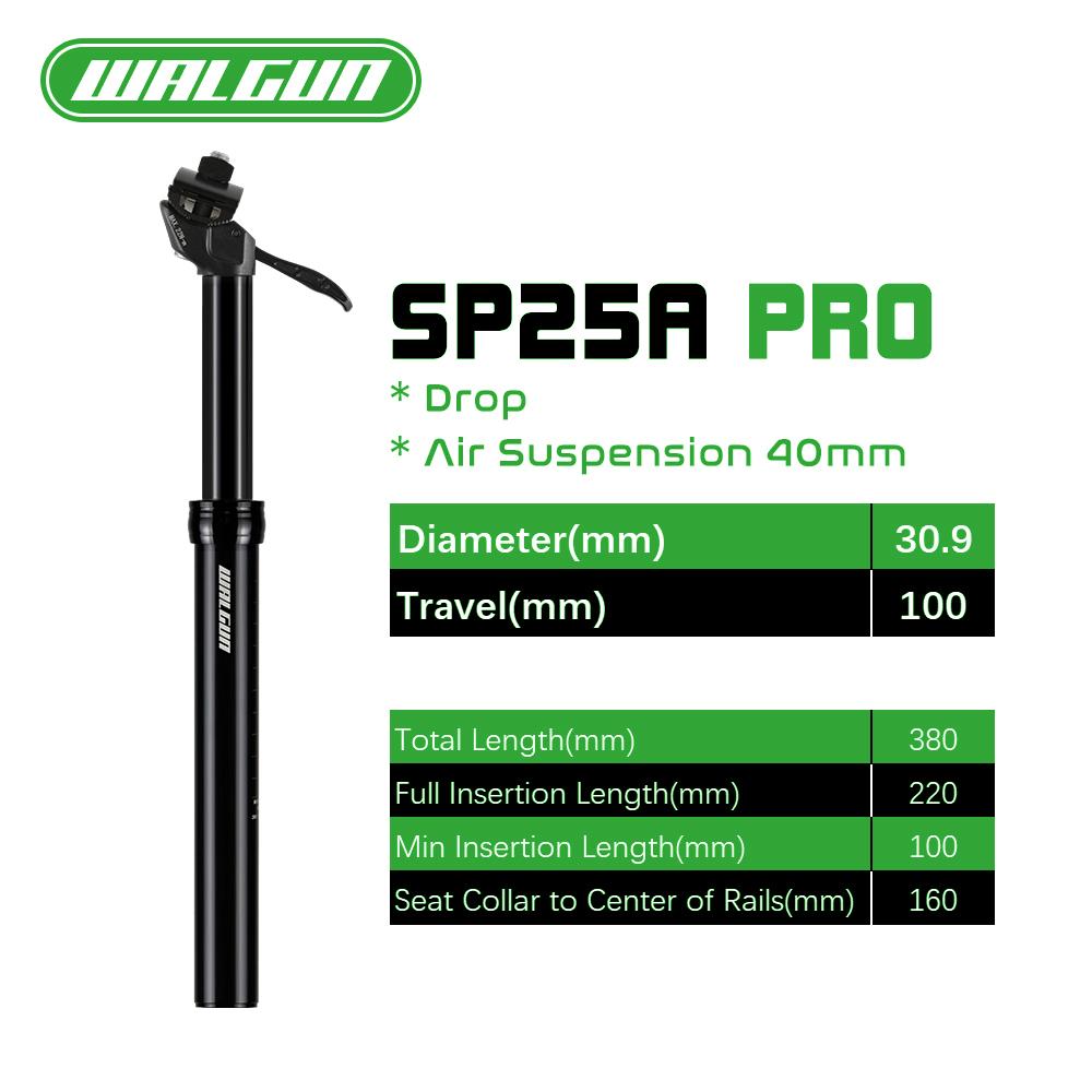 SP25A Pro Seat Post Dropper for Mtb 27.2/30.9/31.6mm Hydraulic Adjustable Telescopic Seatpost with Shock Absorber Bike Seat Tube
SP25A Pro Seat Post Dropper for Mtb 27.2/30.9/31.6mm Hydraulic Adjustable Telescopic Seatpost with Shock Absorber Bike Seat Tube