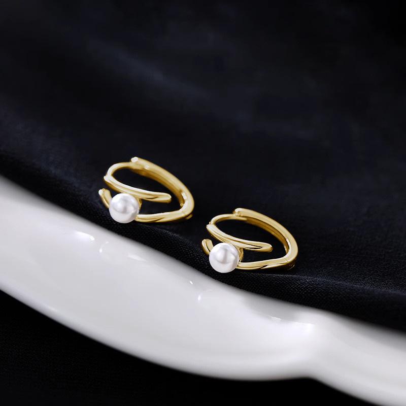 Multi-Shape Fashionable Earrings Cold Wind Simple Double Line Pearl Design Tide Temperament Earrings for Women Suitable for Birthday Party Gifts
Multi-Shape Fashionable Earrings Cold Wind Simple Double Line Pearl Design Tide Temperament Earrings for Women Suitable for Birthday Party Gifts