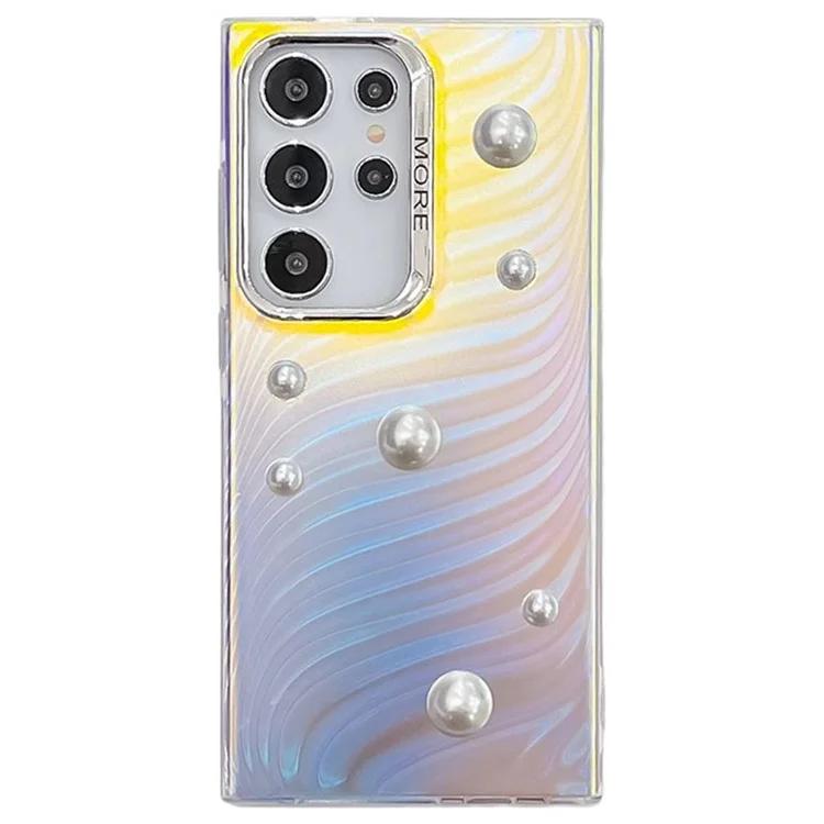 Чехол для телефона Samsung Galaxy S24 Ultra, гальваническое покрытие IMD PC+TPU с декором из полубусин
Чехол для телефона Samsung Galaxy S24 Ultra, гальваническое покрытие IMD PC+TPU с декором из полубусин