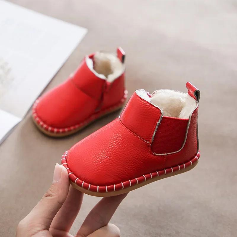 Baby Girls Boys Snow Boots Winter Infant Toddler Warm Plush Boots Soft Bottom Genuine Leather Waterproof Kids Children Shoes 21 красный
Baby Girls Boys Snow Boots Winter Infant Toddler Warm Plush Boots Soft Bottom Genuine Leather Waterproof Kids Children Shoes 21 красный