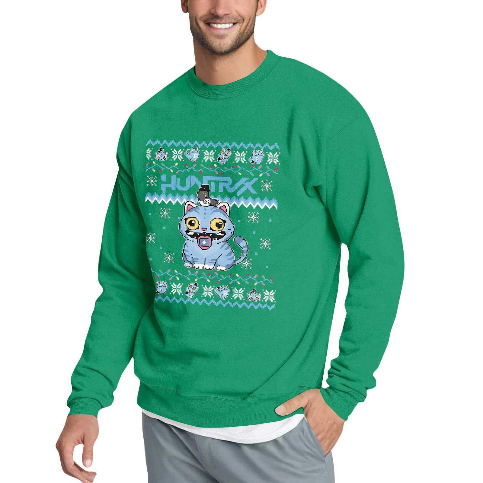 Men s Casual Sweatshirt With Fun Film-Themed Print XXL зелений
Men s Casual Sweatshirt With Fun Film-Themed Print XXL зелений