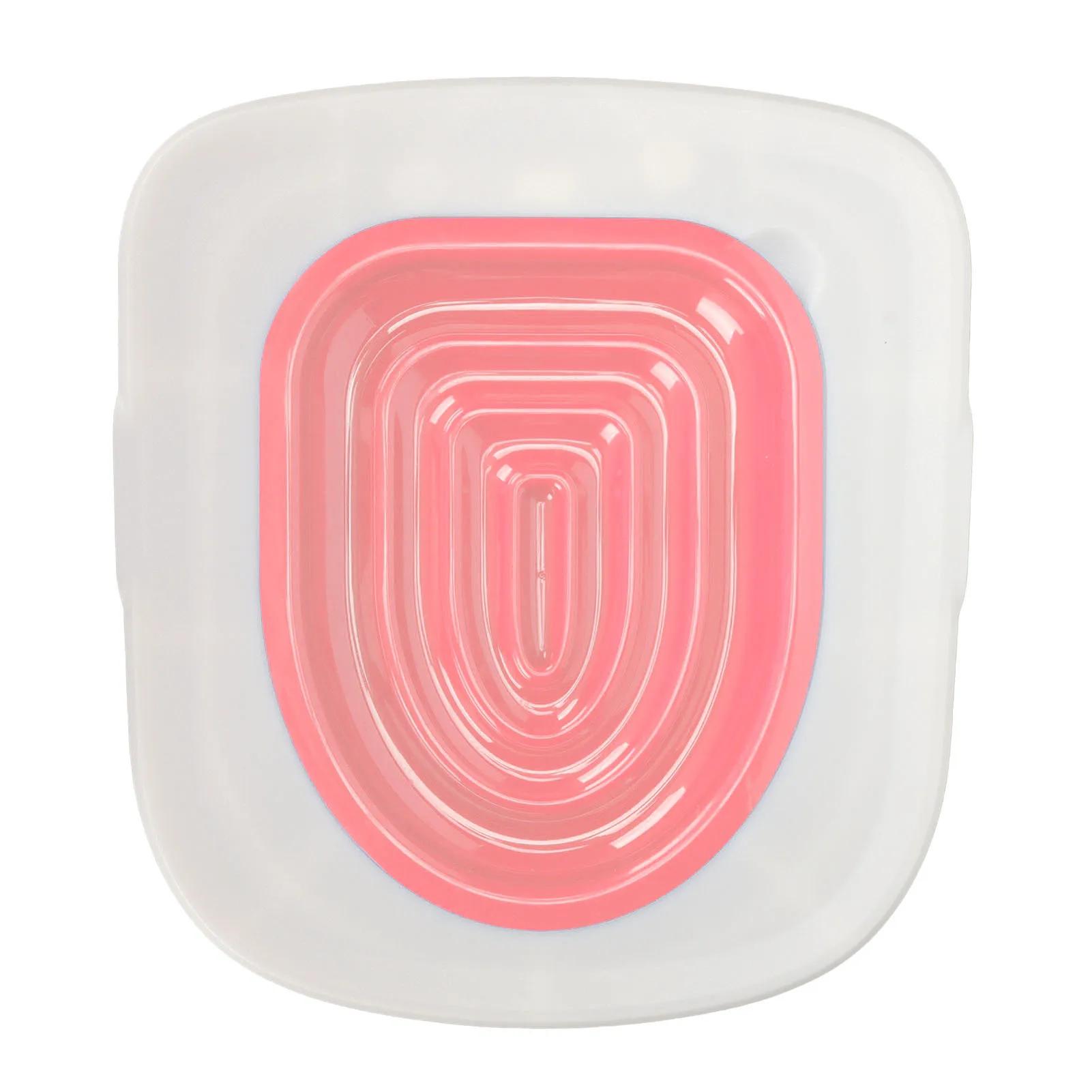 Cat Toilet Training Tool Cat Toilet Training Kit Universal Reusable Environmentally Friendly Cat Toilet Trainer for Pet Cleaning рожевий
Cat Toilet Training Tool Cat Toilet Training Kit Universal Reusable Environmentally Friendly Cat Toilet Trainer for Pet Cleaning рожевий