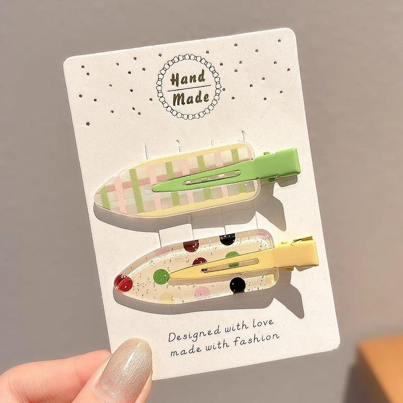 Candy Color Fruit Hair Bang Clip Summer Hairpin No Crease Acrylic Barrette Hair Side Clamp For Girl Hair Accessories
Candy Color Fruit Hair Bang Clip Summer Hairpin No Crease Acrylic Barrette Hair Side Clamp For Girl Hair Accessories