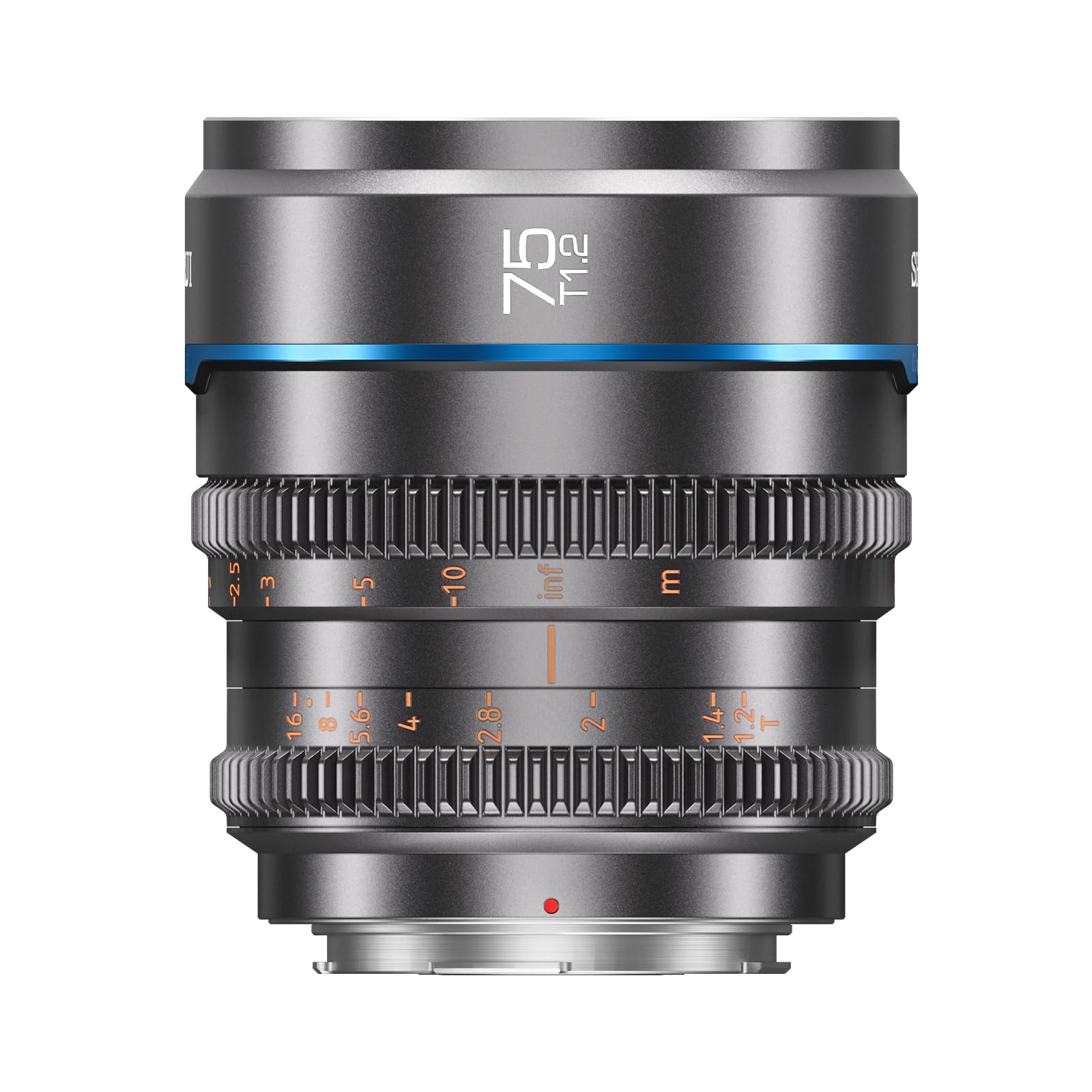 SIRUI Night Walker 75mm S35 Telephoto Cine Lens Large Aperture Manual Focus Lens L T1.2 (MS75L-G Mount, Gray) сірий колір
SIRUI Night Walker 75mm S35 Telephoto Cine Lens Large Aperture Manual Focus Lens L T1.2 (MS75L-G Mount, Gray) сірий колір