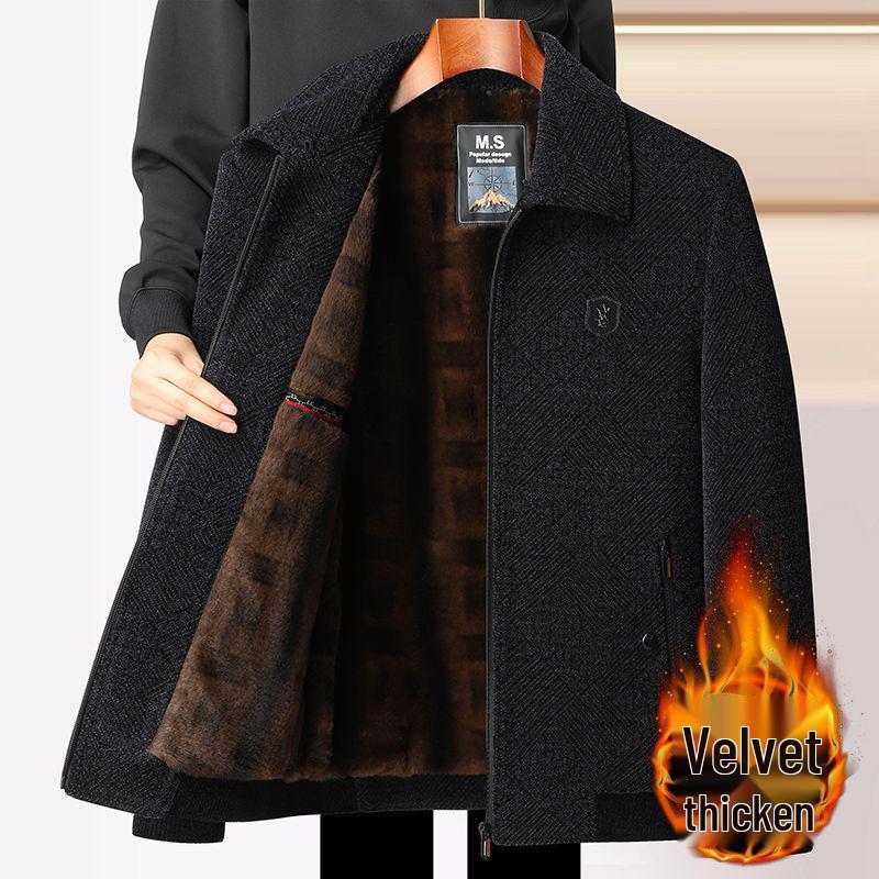Men s Corduroy Velvet-Lined Winter Jacket for Dad and Grandpa 180 (Recommended 110-130 kg)
Men s Corduroy Velvet-Lined Winter Jacket for Dad and Grandpa 180 (Recommended 110-130 kg)